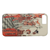 Halloween Party Zwart Kat Uil Bat Case-Mate iPhone Case (Achterkant (Horizontaal))