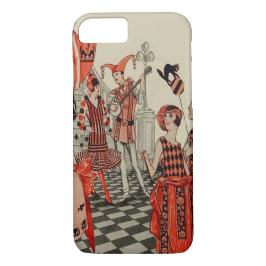 Halloween Party Zwart Kat Uil Bat Case-Mate iPhone Case (Achterkant)