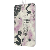 Halloween Party Zwarte Kat Boze Pompoenen Enge Uil Luchtverfrisser (Links)