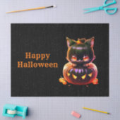 Halloween Party Zwarte Kat Pompoen Horror Eng Tissuepapier (Craft)