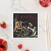 Halloween Partyservietten mit Geisterpferd Servet (Insitu)