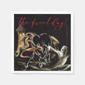 Halloween Partyservietten mit Geisterpferd Servet (Voorkant)