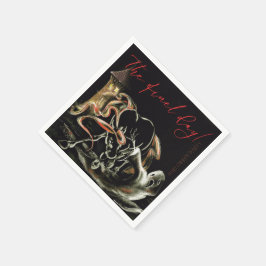 Halloween Partyservietten mit Geisterpferd Servet