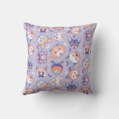 Halloween pastel Cats Kussen (Achterkant)