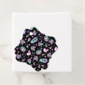 Halloween pastel gothic apothecary and graveyard bedankjes labels (In situ)