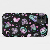 Halloween pastel gothic apothecary and graveyard Case-Mate iPhone case (Achterkant (horizontaal))