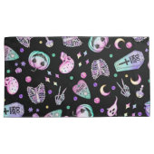 Halloween pastel gothic apothecary and graveyard kussensloop (Voorkant-Rechts)