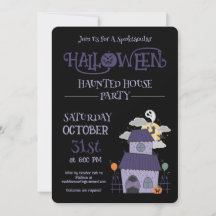 Halloween Pastel Gothic Haunted House Party
