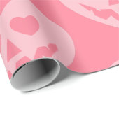 Halloween Pastel gothic valentijn Creepy Heart Pin Cadeaupapier (Rol Hoek)