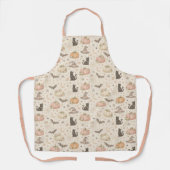 Halloween Pastel Pumpkins Schort (Voorkant)