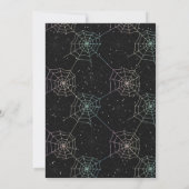 Halloween Pastel Schattige Ghost Spooktacular Verj Kaart (Achterkant)