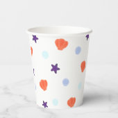 Halloween Pastel Zeemeermin Heks Trick or treat Papieren Bekers (Achterkant)