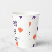 Halloween Pastel Zeemeermin Heks Trick or treat Papieren Bekers (Links)