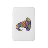 Halloween Patchwork Witch Pet Spooky Badmat (Voorkant Verticaal)