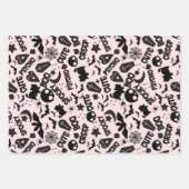 Halloween Patronen Inpakpapier Vel (Voorkant)