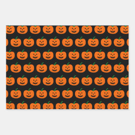 Halloween Patronen met papiervellen Inpakpapier Vel
