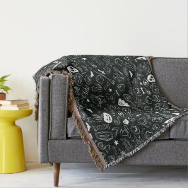 Halloween Patroon 1 Deken