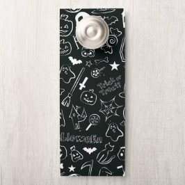 Halloween Patroon 1 Deurhanger