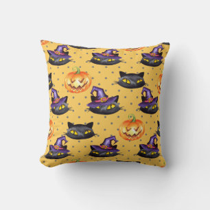 Halloween patroon 1 kussen