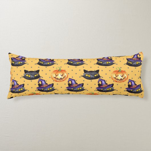 Halloween patroon 1 lichaamskussen (Voorkant)