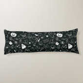 Halloween Patroon 1 Lichaamskussen (Achterkant)