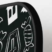 Halloween Patroon 1 Pickleball Paddle (Links Detail)