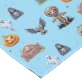 Halloween Patroon Aan Tafelkleed (Gekanteld)