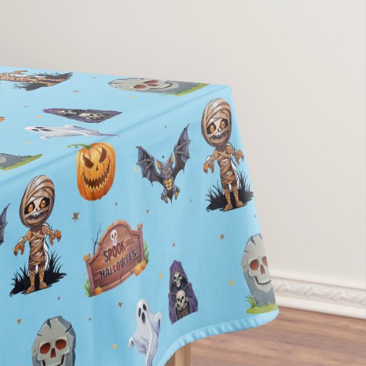 Halloween Patroon Aan Tafelkleed (Voorbeeld)