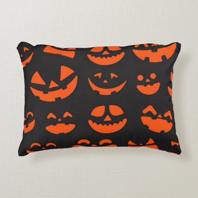 Halloween patroon accent kussen (Voorkant)
