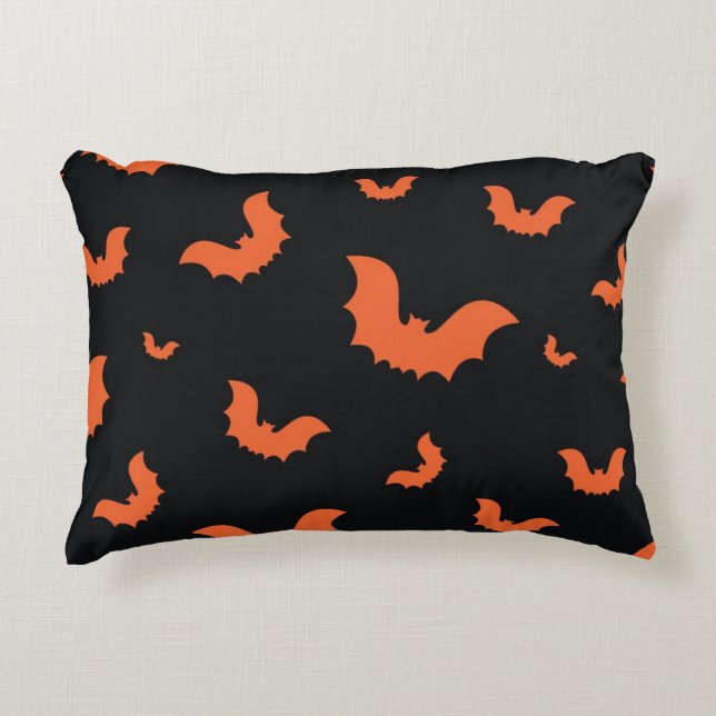 Halloween patroon accent kussen (Voorkant)