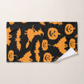 Halloween patroon bad handdoek (Handdoek)