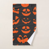 Halloween patroon bad handdoek (Handdoek)