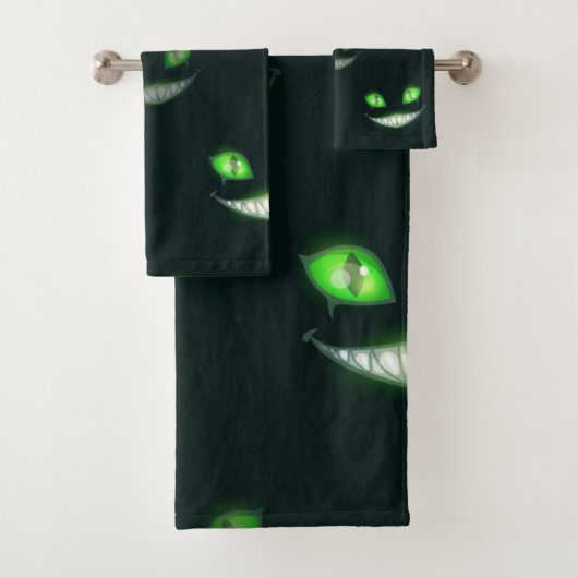Halloween patroon bad handdoek (Insitu)