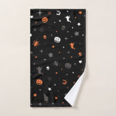 Halloween patroon bad handdoek (Handdoek)