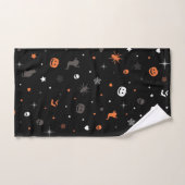 Halloween patroon bad handdoek (Handdoek)