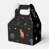 Halloween patroon bedankdoosjes (Achterkant)