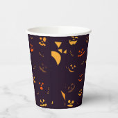 Halloween patroon bedrukt papieren bekers (Links)