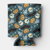 Halloween patroon blikjeskoeler (Voorkant)