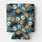 Halloween patroon blikjeskoeler (Achterkant)