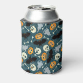 Halloween patroon blikjeskoeler (Blikje Achterkant)