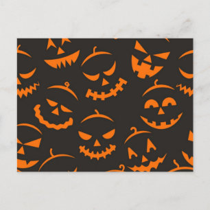 Halloween patroon briefkaart