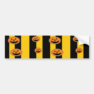 halloween patroon bumpersticker