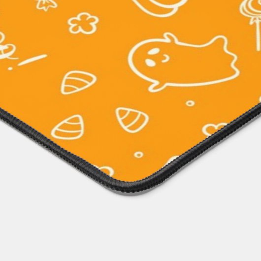 Halloween patroon bureaumat (Hoek)