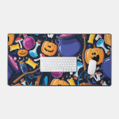 Halloween patroon bureaumat (Keyboard & Muis)
