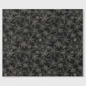 Halloween Patroon Cadeaupapier (Vlak)