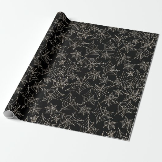 Halloween Patroon  Cadeaupapier (Uitgerold)