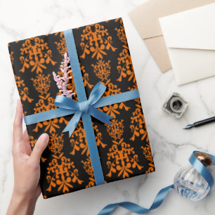 Halloween Patroon Cadeaupapier