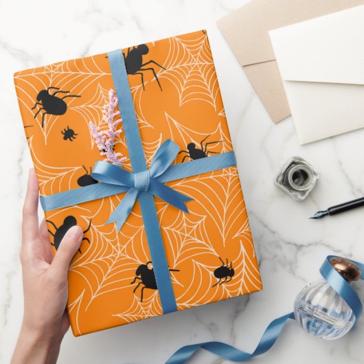 Halloween Patroon Cadeaupapier (Geschenken)