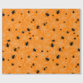 Halloween Patroon Cadeaupapier (Vlak)