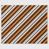 Halloween Patroon Cadeaupapier (Vlak)